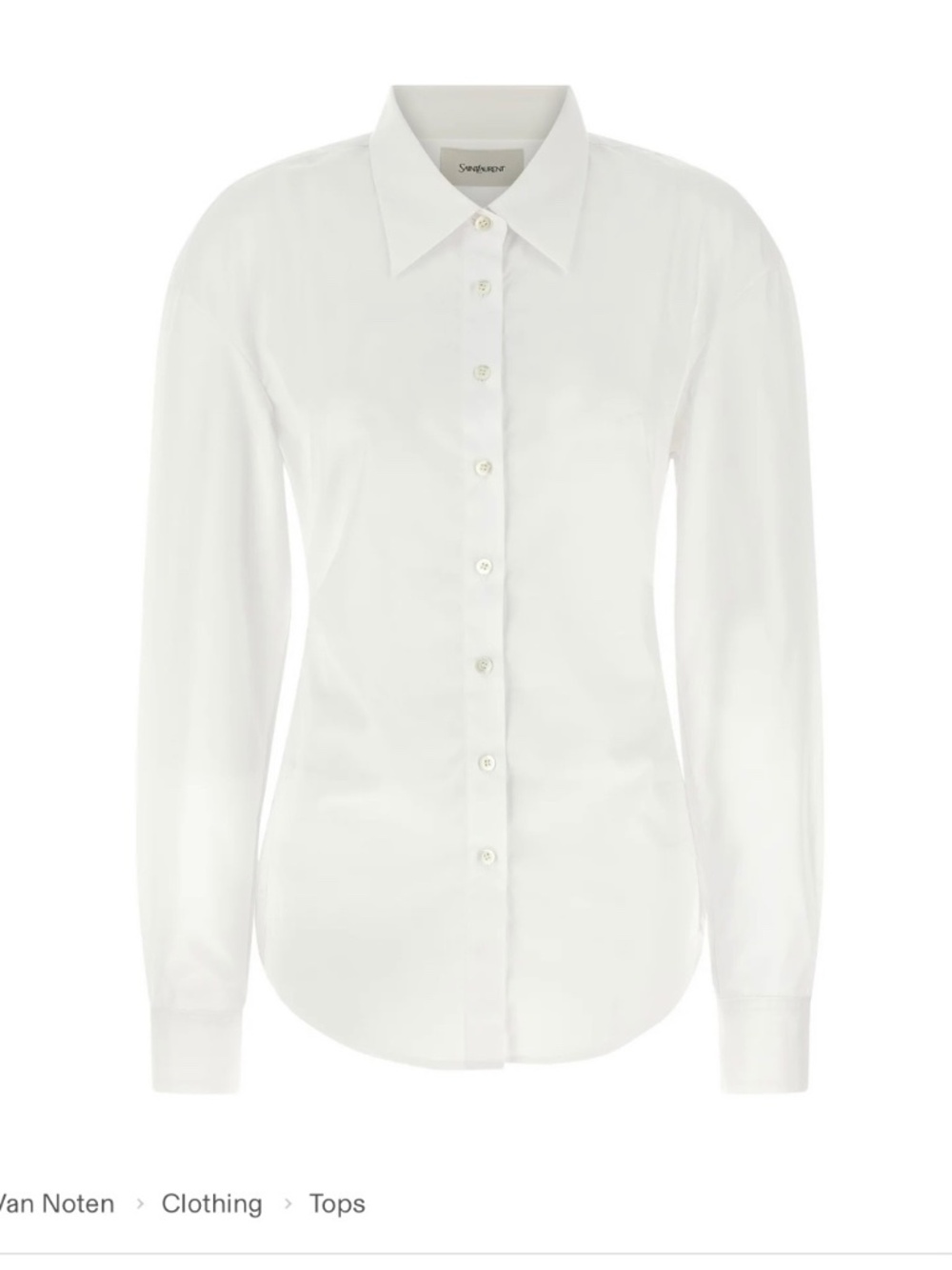 Dries Van Noten Cenny Belted Shirt Size 40